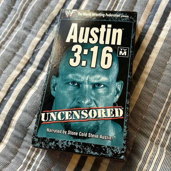 WWE Other - WWE STONE COLD STEVE AUSTIN CASSETE TAPE!